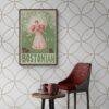 The Bostonian Art Poster | Classic Victorian Wall Decor | Charming Vintage Wall Art