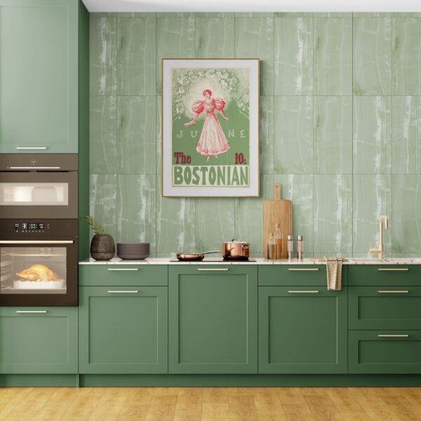 The Bostonian Art Poster | Classic Victorian Wall Decor | Charming Vintage Wall Art