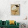 Sarus Crane Illustration | G.A. Audsley's Japanese Ornamental Arts | Elegant Japan Print