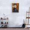Amedeo Modigliani: Marie | Contemporary Portrait Painting, Elegant Modigliani Print for Your Modern Wall Decor