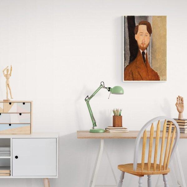Modigliani Print: Léopold Zborowski Portrait, Modern Wall Art
