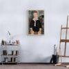Amedeo Modigliani: Boy in Sailor Suit | Contemporary Portrait Painting, Elegant Modigliani Print for Your Modern Wall Decor