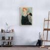 Modigliani Woman with Red Hair Print: Modern Portrait Art