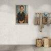 Amedeo Modigliani: Chaim Soutine | Contemporary Portrait Painting, Elegant Modigliani Print for Your Modern Wall Decor