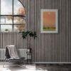 Twilight Whisper in the Enchanted Forest | Serene Nature Landscape Poster | Floral Wall Art | Contemporary Abstract Wall Decor