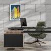 Vintage Chicago Wall Art | Aesthetic Sheraton-Chicago Hotel Poster for Office & Living Room Decor