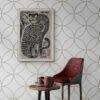Enigmatic Vintage Japanese Tiger Print | Traditional Talismanic Art Poster for Home and Office Decor