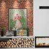 The Bostonian Art Poster | Classic Victorian Wall Decor | Charming Vintage Wall Art
