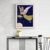 Ralph Meriman Art Nouveau Print - Vanity Fair Vintage Poster Reproduction, Decorative Wall Art