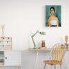 Amedeo Modigliani: Christina | Contemporary Portrait Painting, Elegant Modigliani Print for Your Modern Wall Decor