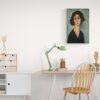 Amedeo Modigliani: Jeune Femme | Contemporary Portrait Painting, Elegant Modigliani Print for Your Modern Wall Decor