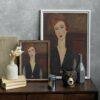 Amedeo Modigliani: Portrait de femme | Contemporary Portrait Painting, Elegant Modigliani Print for Your Modern Wall Decor