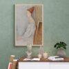 Amedeo Modigliani: Jeanne Hébuterne | Contemporary Portrait Painting, Elegant Modigliani Print for Your Modern Wall Decor