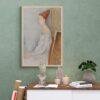 Amedeo Modigliani: Jeanne Hébuterne | Contemporary Portrait Painting, Elegant Modigliani Print for Your Modern Wall Decor