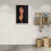 Amedeo Modigliani: Margherita | Contemporary Portrait Painting, Elegant Modigliani Print for Your Modern Wall Decor