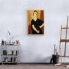 Amedeo Modigliani: Madame Amédée | Contemporary Portrait Painting, Elegant Modigliani Print for Your Modern Wall Decor