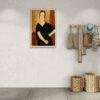 Amedeo Modigliani: Madame Amédée | Contemporary Portrait Painting, Elegant Modigliani Print for Your Modern Wall Decor