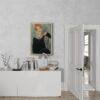Modigliani Woman with Red Hair Print: Modern Portrait Art