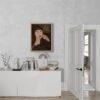 Amedeo Modigliani: Adrienne | Contemporary Portrait Painting, Elegant Modigliani Print for Your Modern Wall Decor
