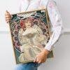 Alphonse Mucha Art Nouveau 'F. Champenois' Poster | Unique Wall Art Gift for Her & Friends