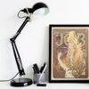Alphonse Mucha Art Nouveau 'Job' Poster | Unique Wall Art Gift for Her & Friends