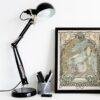 Alphonse Mucha Art Nouveau 'Ilsee, Princesse de Tripoli' Poster | Unique Wall Art Gift for Her & Friends