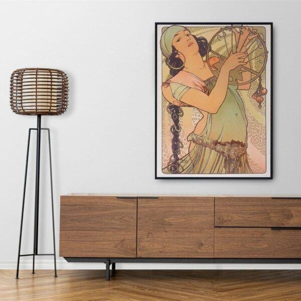 Alphonse Mucha Art Nouveau 'Salome' Poster | Unique Wall Art Gift for Her & Friends