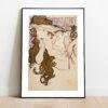 Alphonse Mucha Art Nouveau Poster | 'Salon des Cent' Giclée Print