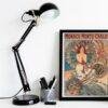 Alphonse Mucha Art Nouveau 'Monaco Monte Carlo' Poster | Unique Wall Art Gift for Her & Friends