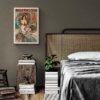 Alphonse Mucha Art Nouveau 'Monaco Monte Carlo' Poster | Unique Wall Art Gift for Her & Friends