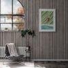 Gravity-Defying Pool Plunge | Modern Minimalist Wall Art Print | Contemporary Abstract Diver Poster | Trendy Wall Art