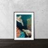 Silent Ballet in the Ocean Depths | Modern Abstract Wall Decor | Contemporary Art