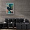 Silent Ballet in the Ocean Depths | Modern Abstract Wall Decor | Contemporary Art