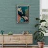 Silent Ballet in the Ocean Depths | Modern Abstract Wall Decor | Contemporary Art