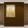 Van Gogh's Sunflower Maiden: Modern Floral Art Print | Unique Wall Art