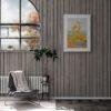 Van Gogh's Sunflower Maiden: Modern Floral Art Print | Unique Wall Art