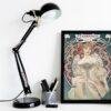 Alphonse Mucha Art Nouveau 'F. Champenois' Poster | Unique Wall Art Gift for Her & Friends