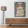 Alphonse Mucha Art Nouveau 'F. Champenois' Poster | Unique Wall Art Gift for Her & Friends