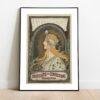 Alphonse Mucha Art Nouveau 'Zodiac' Poster | Unique Wall Art Gift for Her & Friends
