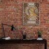 Alphonse Mucha Art Nouveau 'La Plume' Poster | Unique Wall Art Gift for Her & Friends