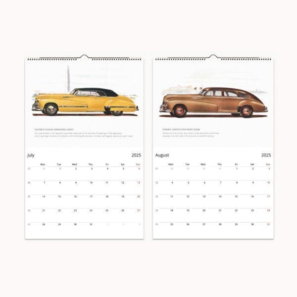 Oldsmobile Legacy: Cruise Into Nostalgia with Our Vintage Wall Calendar – Get Yours and Cherish the Classics!