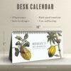 Maria Sibylla Merian Desk Calendar, Spiral-Bound Monthly Organizer, Artistic Gift for Teachers and Historians