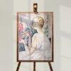 Gerda Wegener: "Woman By The Windowsill", Danish painter, Equal Rights, Matte Poster
