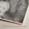 Gerda Wegener: "Lady and her Dog", Danish painter, Equal Rights, Matte Poster