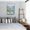 Retro New York Travel Poster: Vintage 'I Love NY' Art Print