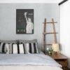New York Travel Poster: Retro Statue of Liberty Art Print