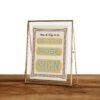 Vintage Wood Type Poster: Match Rose Sign, Typographic Art Print