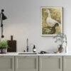Theo van Hoytema - Dutch Artist, Two Standing Ducks, Smooth Matte Art Print