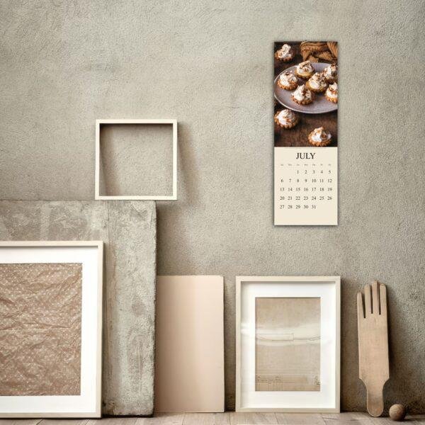 Gourmet Baking Wall Calendar: Seasonal Dessert Photography, Perfect Calendar Gift for Foodies & Home Bakers