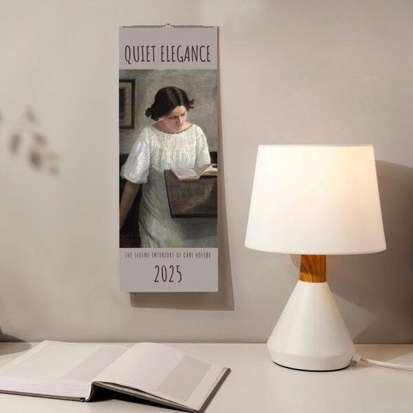 Carl Holsoe Wall Calendar - Serene Danish Interiors Art